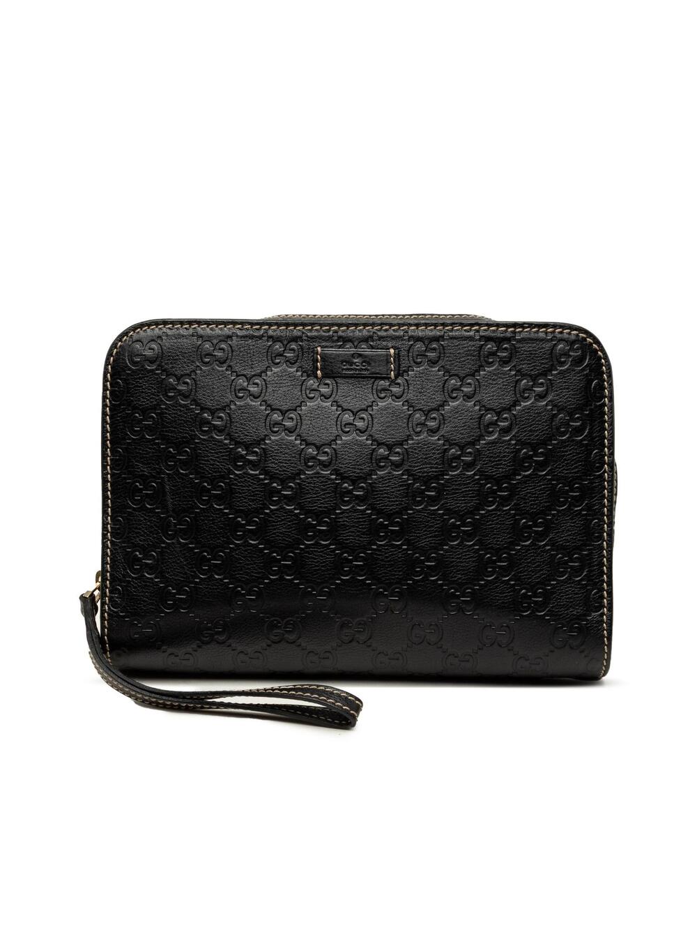 Gucci Ssima Clutch Pre-Loved Black #343411G54B